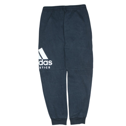 Adidas Boys Black Jogger Sweatpants 13-14 Years Elastic Waist Pockets
