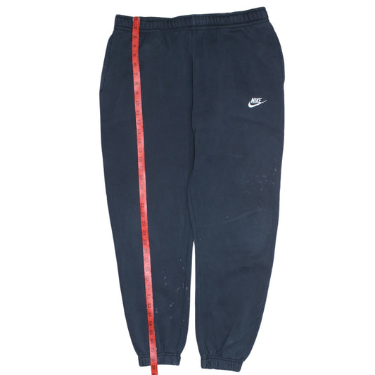 Nike Men's Black Sweatpants Joggers L Comfort Fleece Tapered