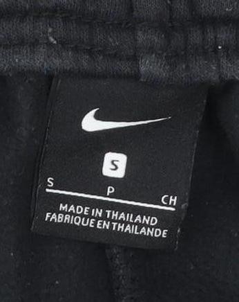 Nike Men’s Black Red Jogger Sweatpants S Tapered Football Training