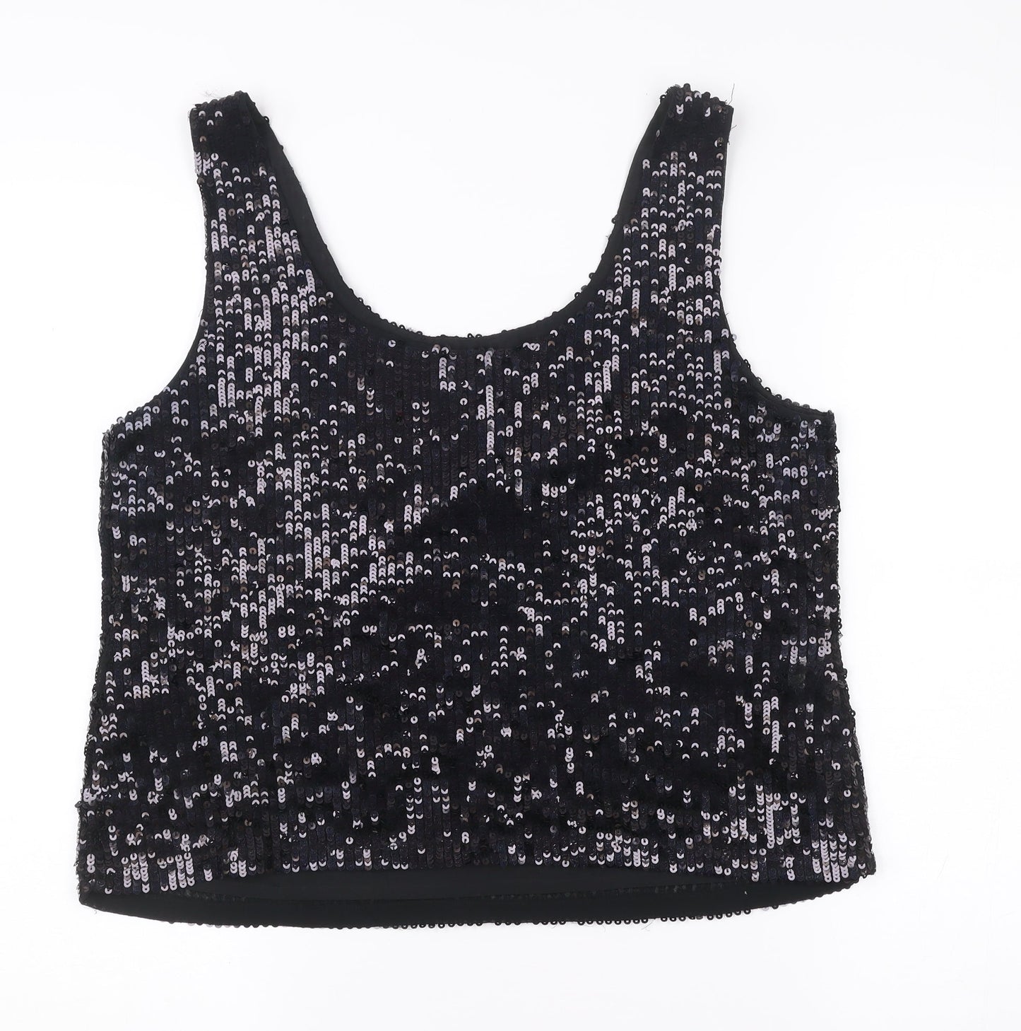 Womens UK Size 14 New Look Black Camisole Tank
