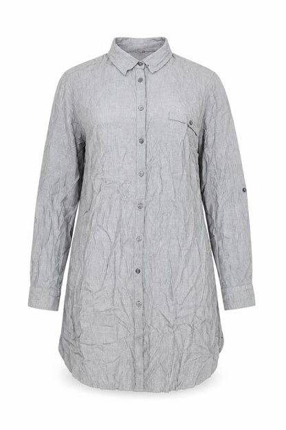 Marks and Spencer Women’s Grey Shirt Dress Size 22 Viscose Belted