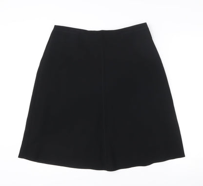 Marks and Spencer Women’s Black Size 14 Knee Length Pencil Skirt
