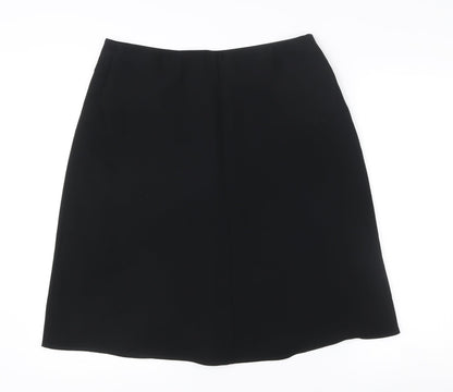 Marks and Spencer Women’s Black Size 14 Knee Length Pencil Skirt