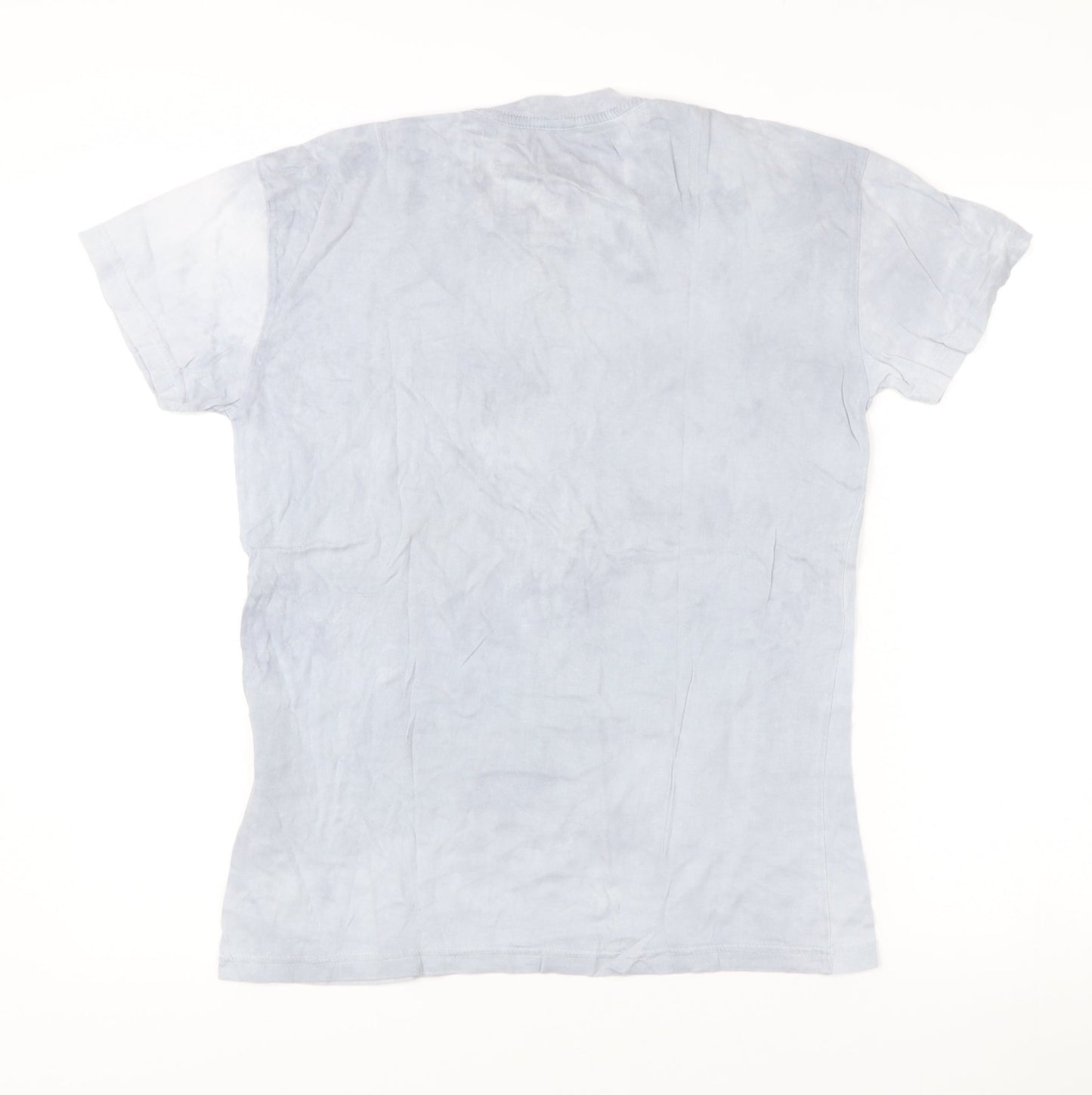 Harry Potter Unisex White S T-Shirt The Deathly Hallows Graphic Cotton
