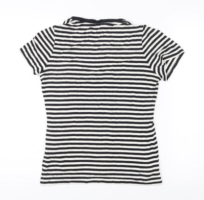 Womens UK Size 12 Marks and Spencer Multicoloured Basic T-Shirt