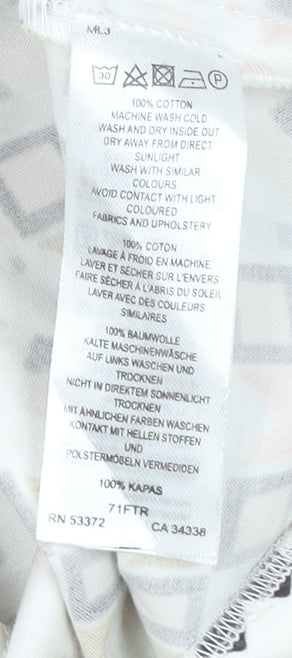 French Connection Women’s Multicoloured Size 10 Sleeveless Shift Dress