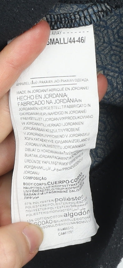 Under Armour Men’s Blue Pullover Hoodie Small Sports Logo Fleece