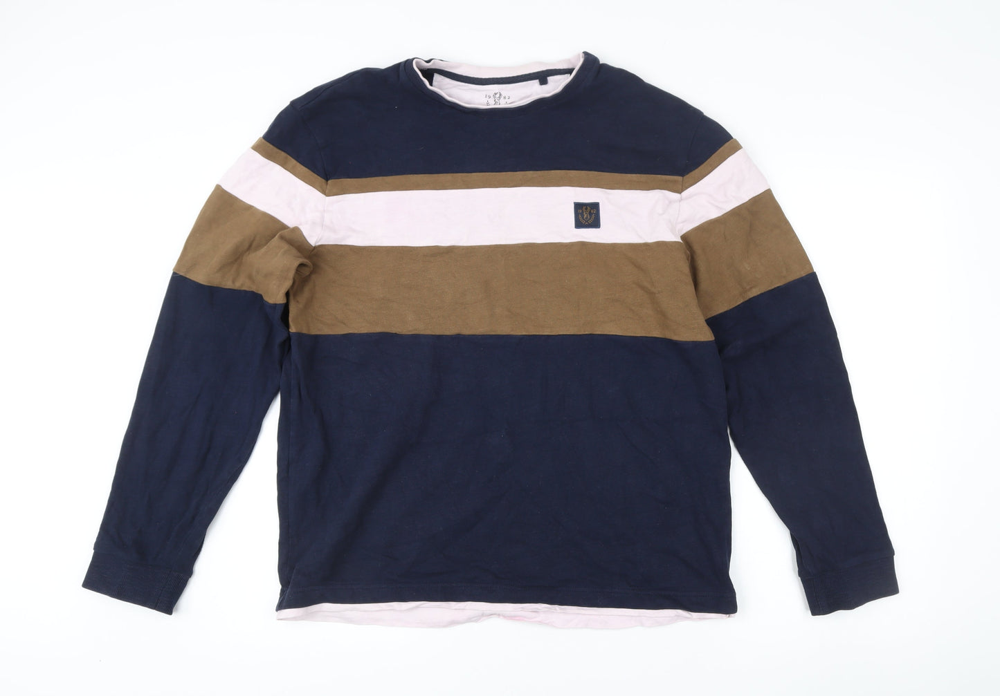 Mens UK Size L NEXT Multicoloured Pullover Sweatshirt