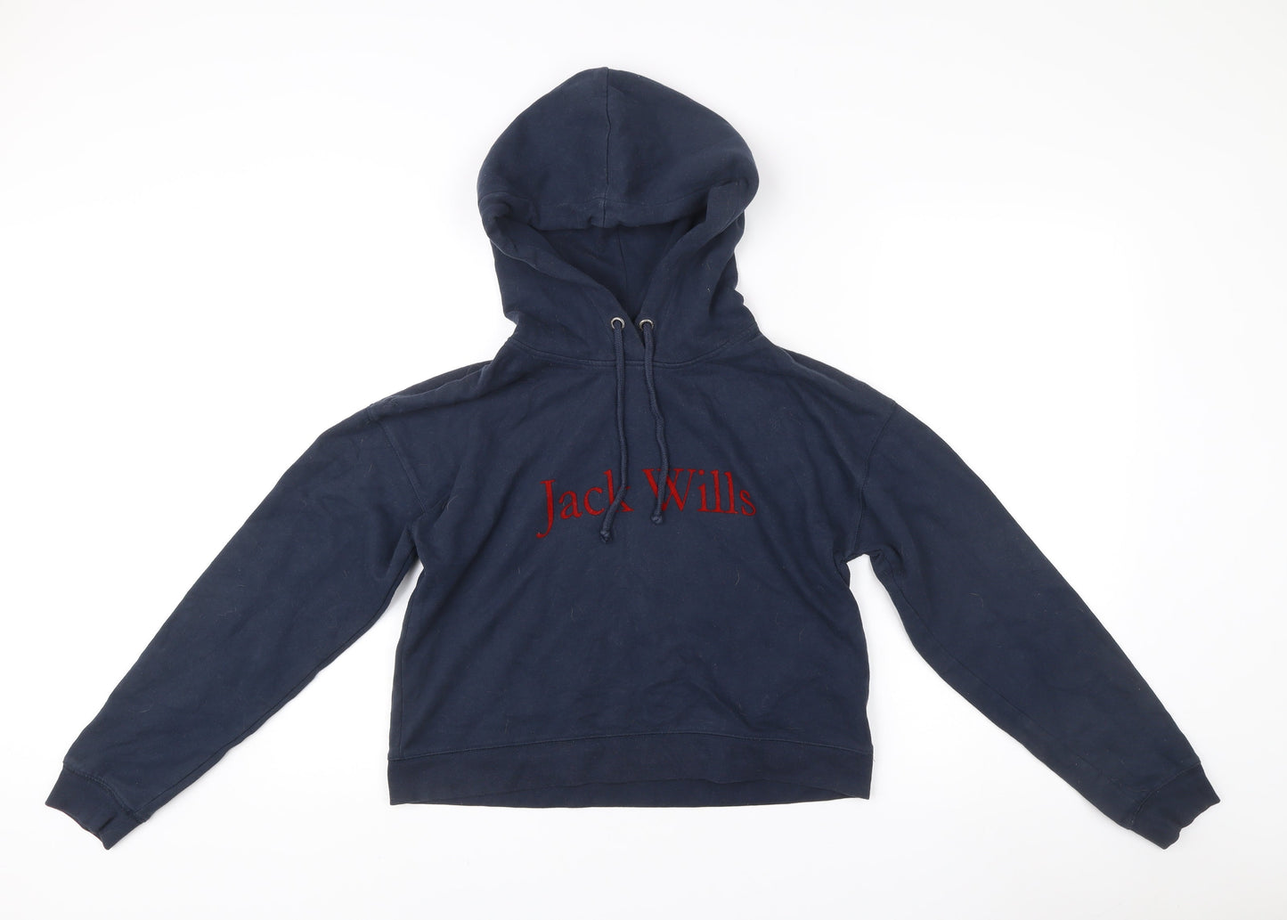 Womens UK Size 10 Jack Wills Blue Pullover Hoodie