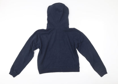 Womens UK Size 10 Jack Wills Blue Pullover Hoodie
