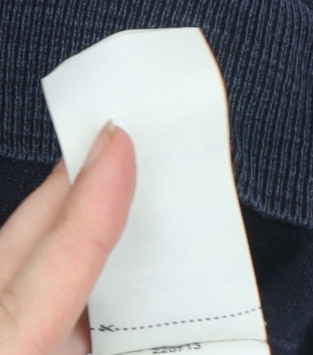 Superdry Men’s Blue L Pullover Jumper Crew Neck Knit Casual