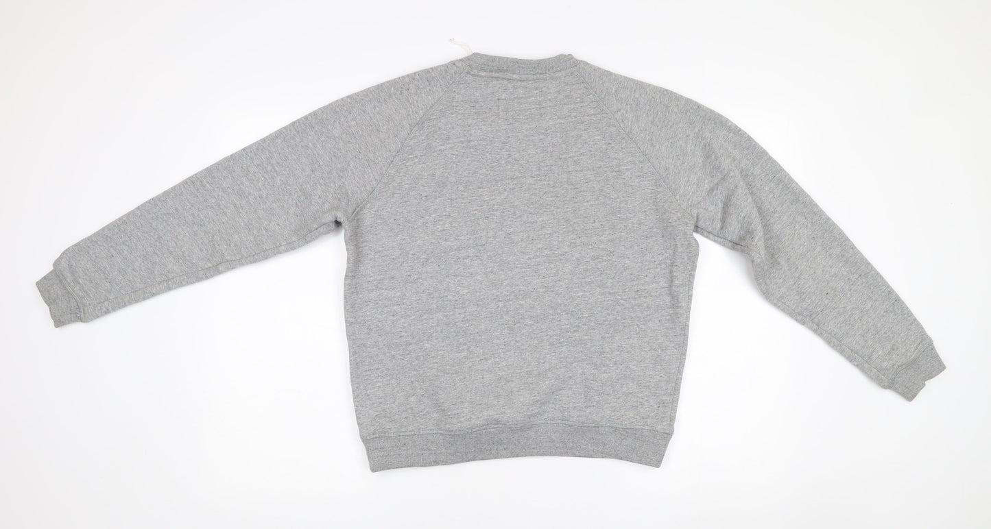 Womens UK Size 10 Jack Wills Grey Pullover Sweatshirt