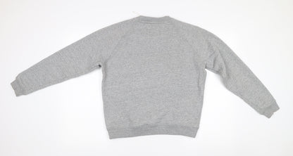 Womens UK Size 10 Jack Wills Grey Pullover Sweatshirt
