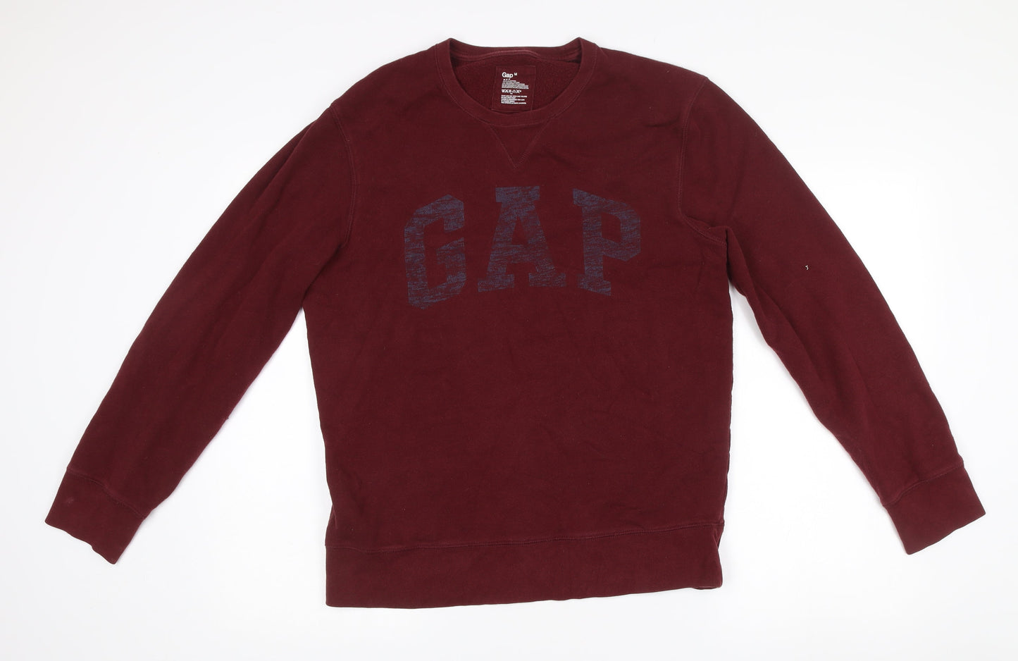 Mens UK Size M Gap Red Pullover Sweatshirt