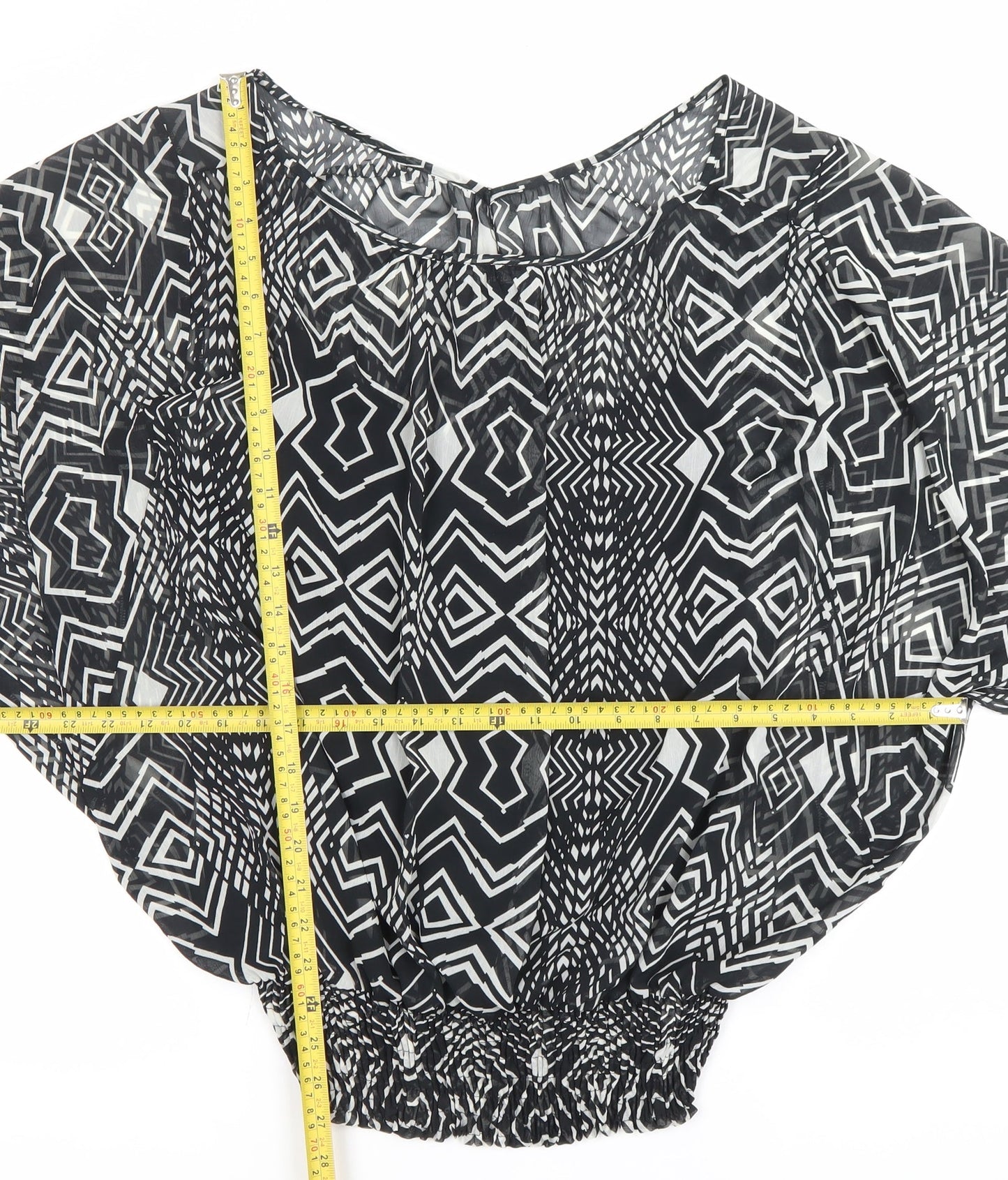 Womens UK Size 16 Marks and Spencer Multicoloured Tunic Blouse