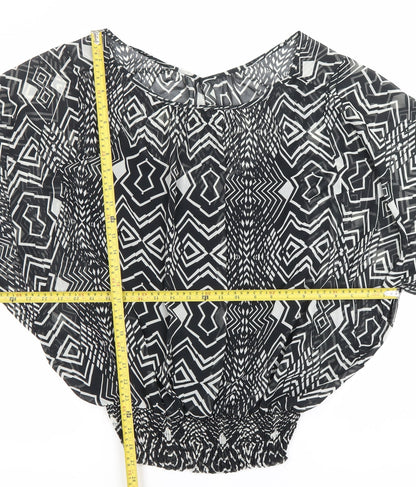 Womens UK Size 16 Marks and Spencer Multicoloured Tunic Blouse