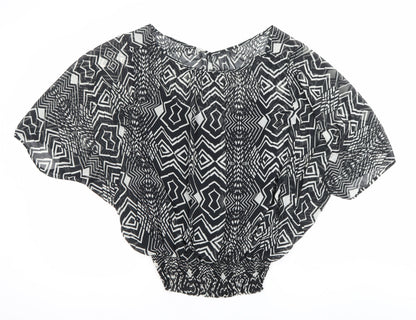 Womens UK Size 16 Marks and Spencer Multicoloured Tunic Blouse