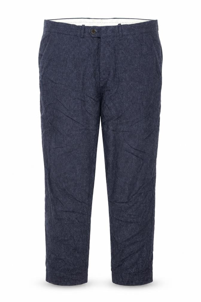 Mens UK Size 36 Marks and Spencer Slim Fit Dress Pants Blue Trousers