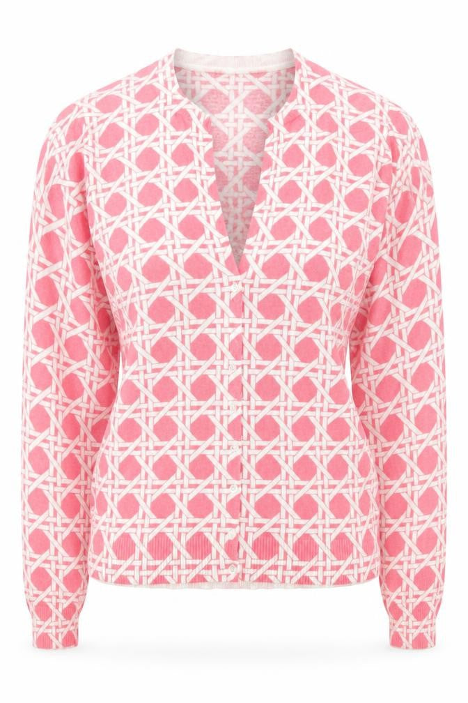 Womens UK Size M Banana Republic Pink Cardigan Jumper