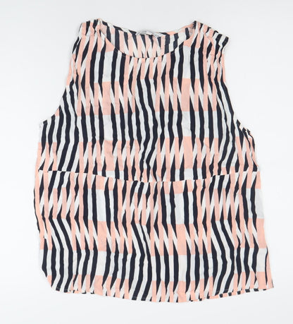 Betty Barclay Womens Multicoloured Geometric Blouse Size 14