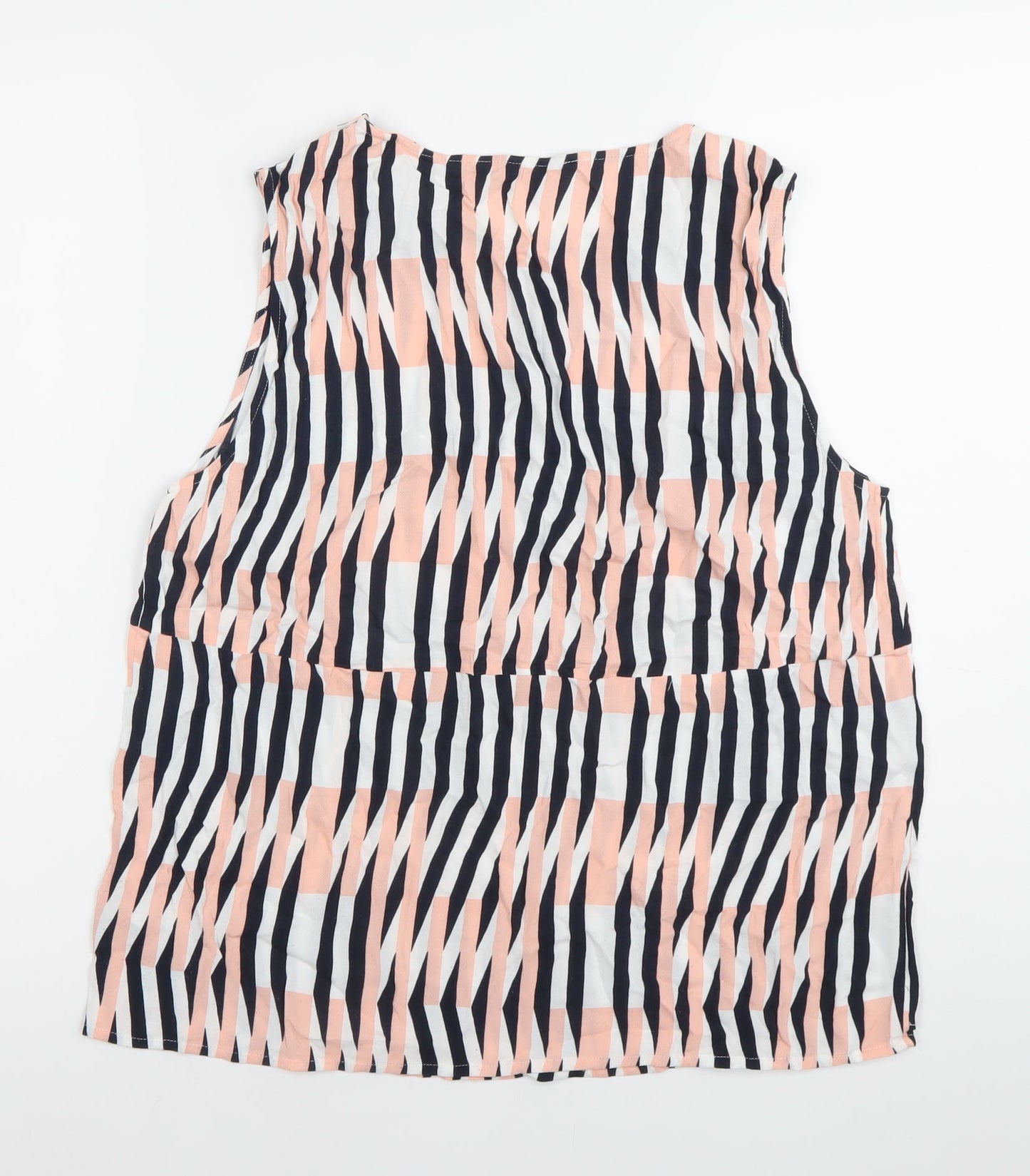 Betty Barclay Womens Multicoloured Geometric Blouse Size 14