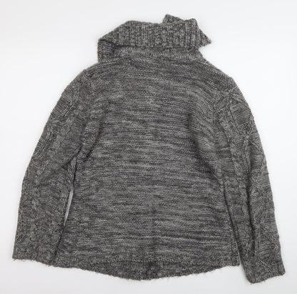 Womens UK Size S M&Co Grey Cardigan Jumper