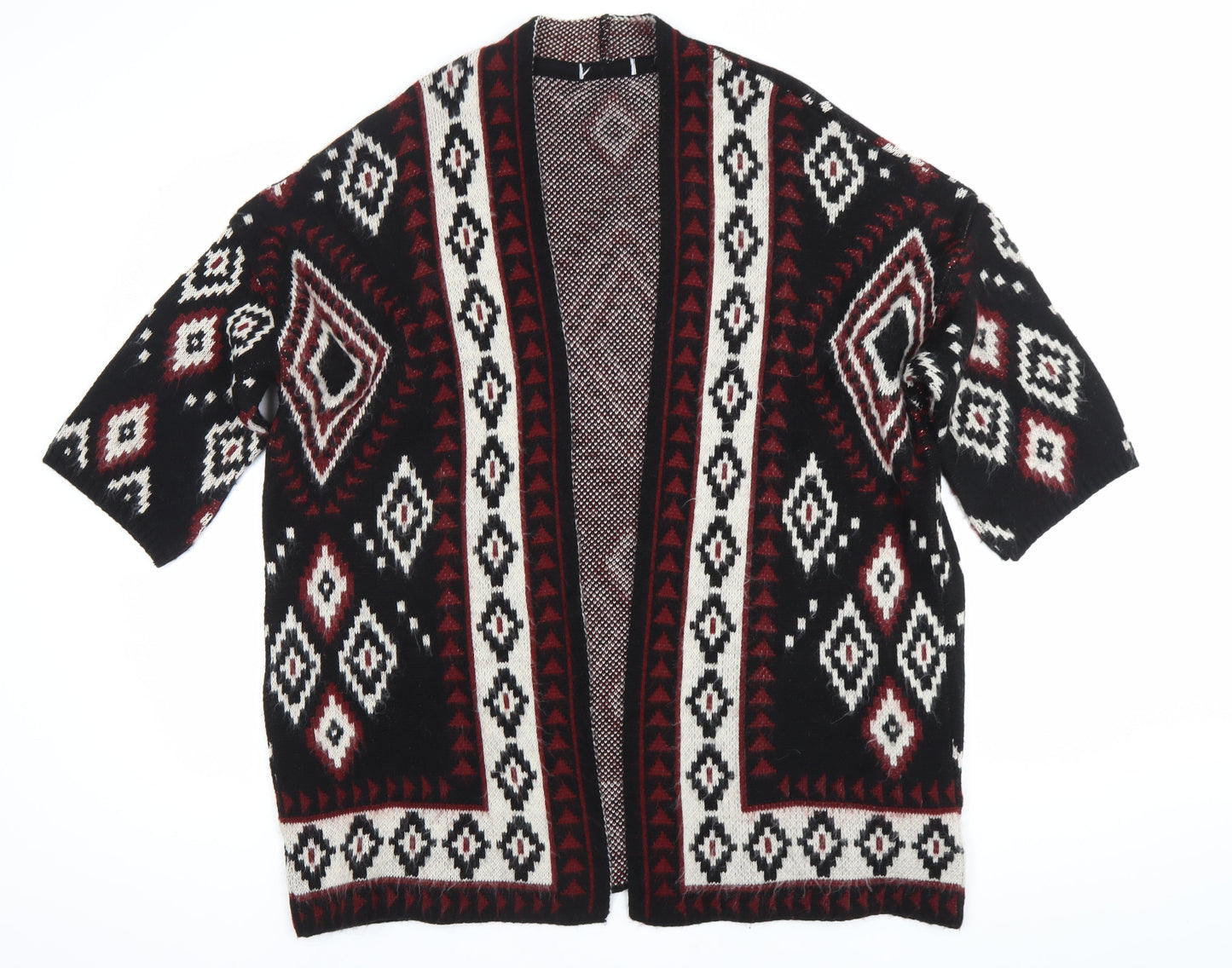 Womens UK Size 10 Unknown Multicoloured Cardigan Jumper