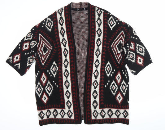 Womens UK Size 10 Unknown Multicoloured Cardigan Jumper