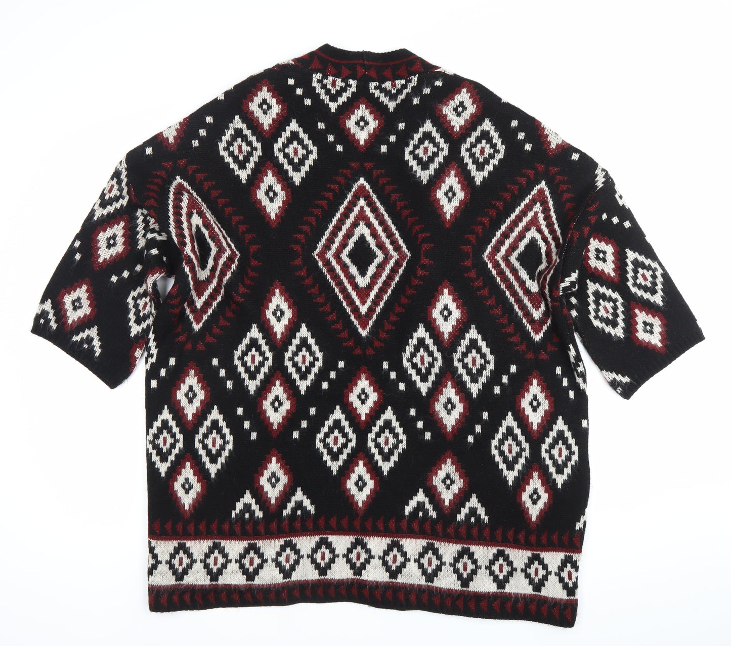 Womens UK Size 10 Unknown Multicoloured Cardigan Jumper