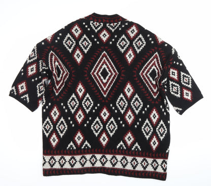 Womens UK Size 10 Unknown Multicoloured Cardigan Jumper