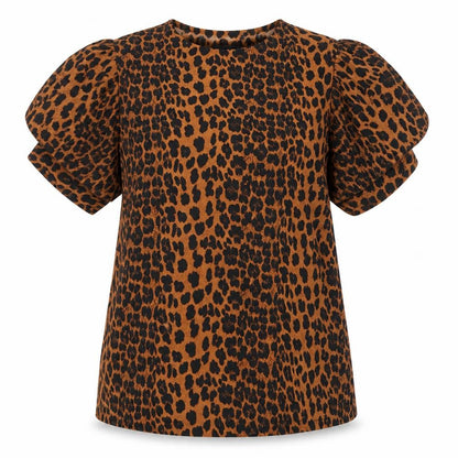 Womens UK Size 6 Boohoo Brown Tunic Blouse