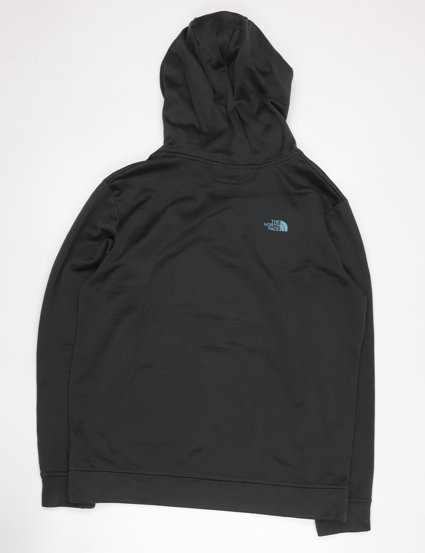 The North Face Mens Black L Graphic Pullover Hoodie Outdoor Fleece