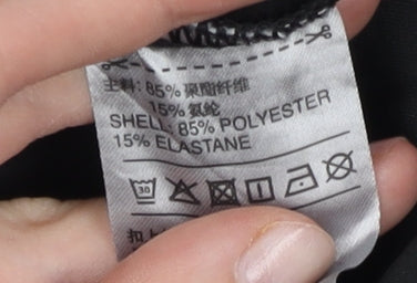 Adidas Neo Womens Black Track Jacket UK 8 Slim Fit Full Zip