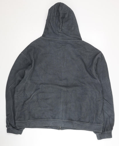 Womens UK Size S Champion Grey Full Zip Hoodie