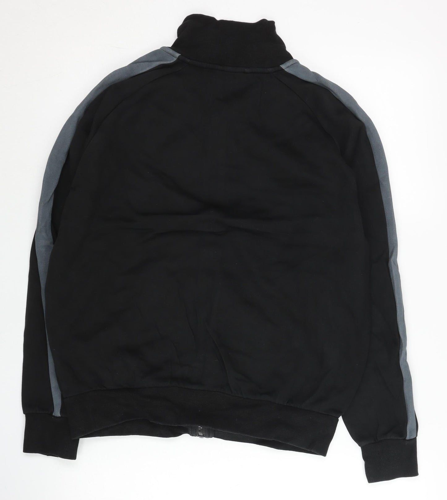 Puma Women’s Black Track Jacket S Full Zip Cotton Blend Sportswear