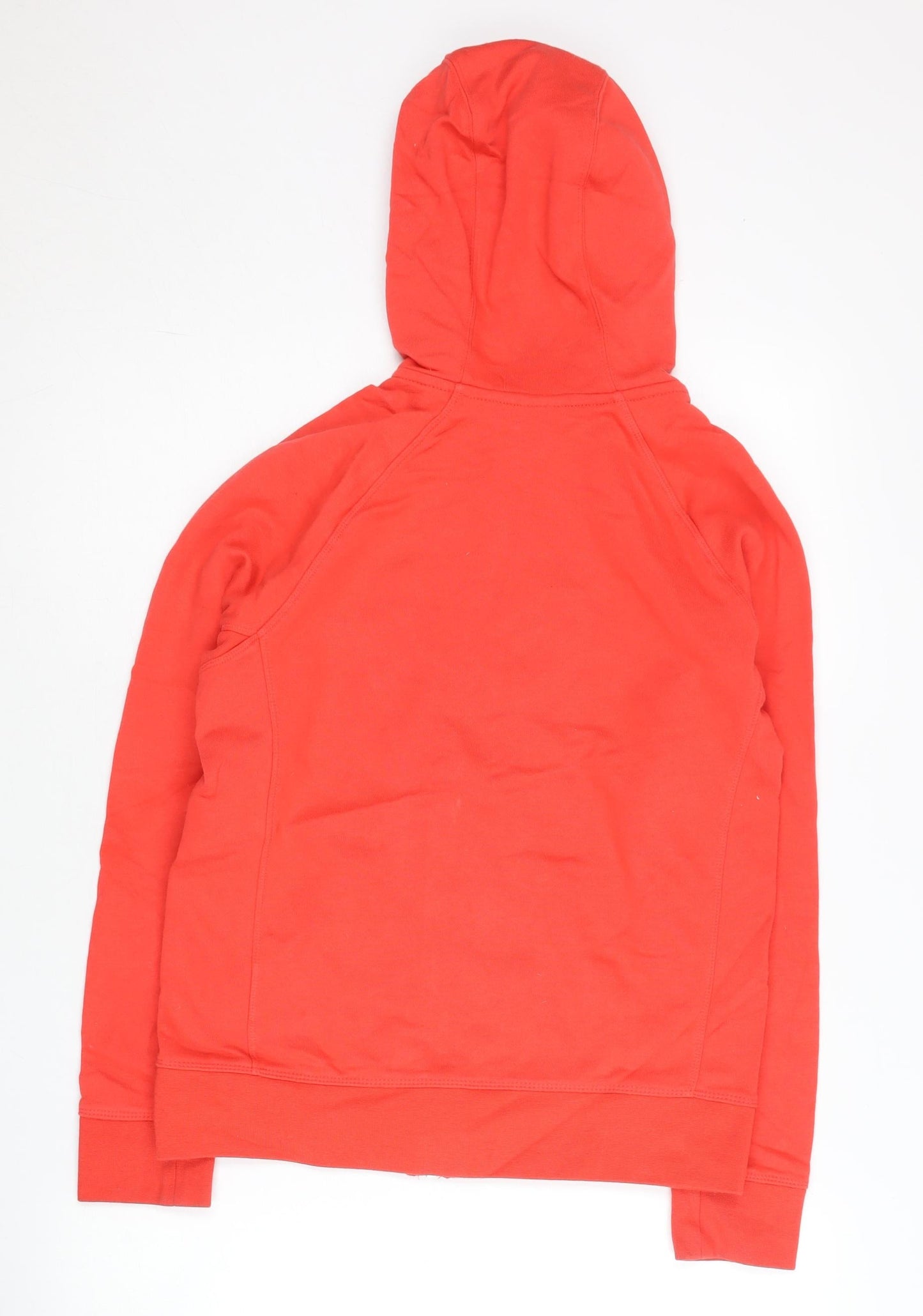 Nike Women Red XL Full Zip Hoodie Sweatshirt Regular Fit