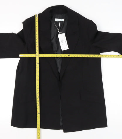 Primark Women’s Black Regular Fit Blazer Jacket Size M Workwear