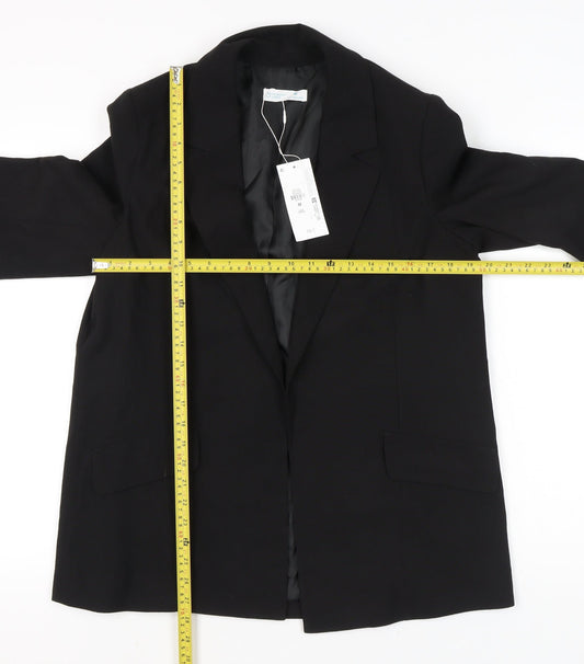 Primark Women’s Black Regular Fit Blazer Jacket Size M Workwear
