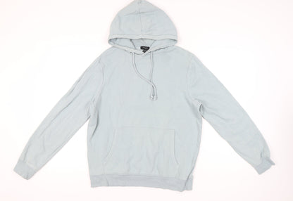 Mens UK Size M New Look Blue Pullover Hoodie