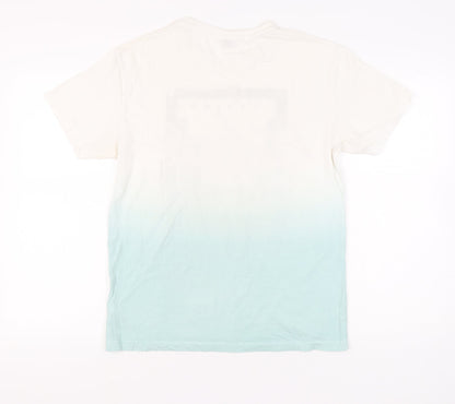 Next Men’s Multicoloured Graphic Print T-Shirt Size M Relaxed Fit