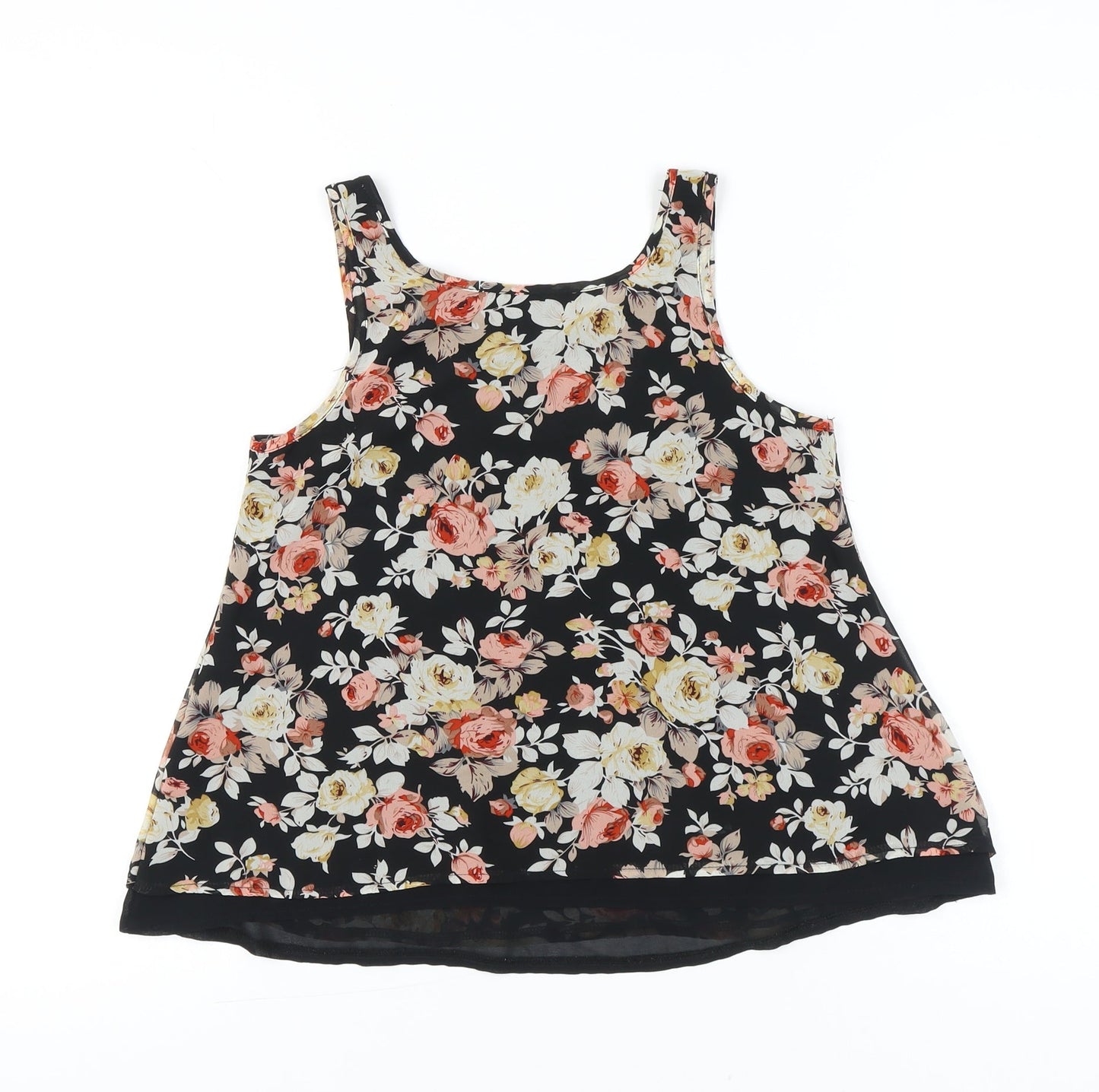 Womens UK Size 8 Parisian Collection Black Camisole Tank