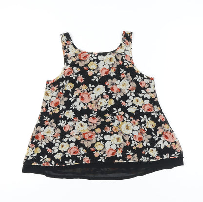 Womens UK Size 8 Parisian Collection Black Camisole Tank