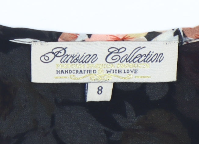 Womens UK Size 8 Parisian Collection Black Camisole Tank