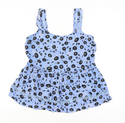 Womens UK Size 12 NEXT Blue Camisole Tank