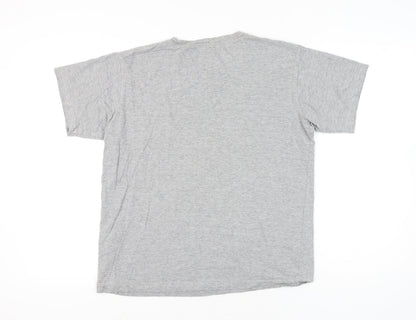 Wild Kiwi Men's Grey Medium Graphic Print Adventure T-Shirt