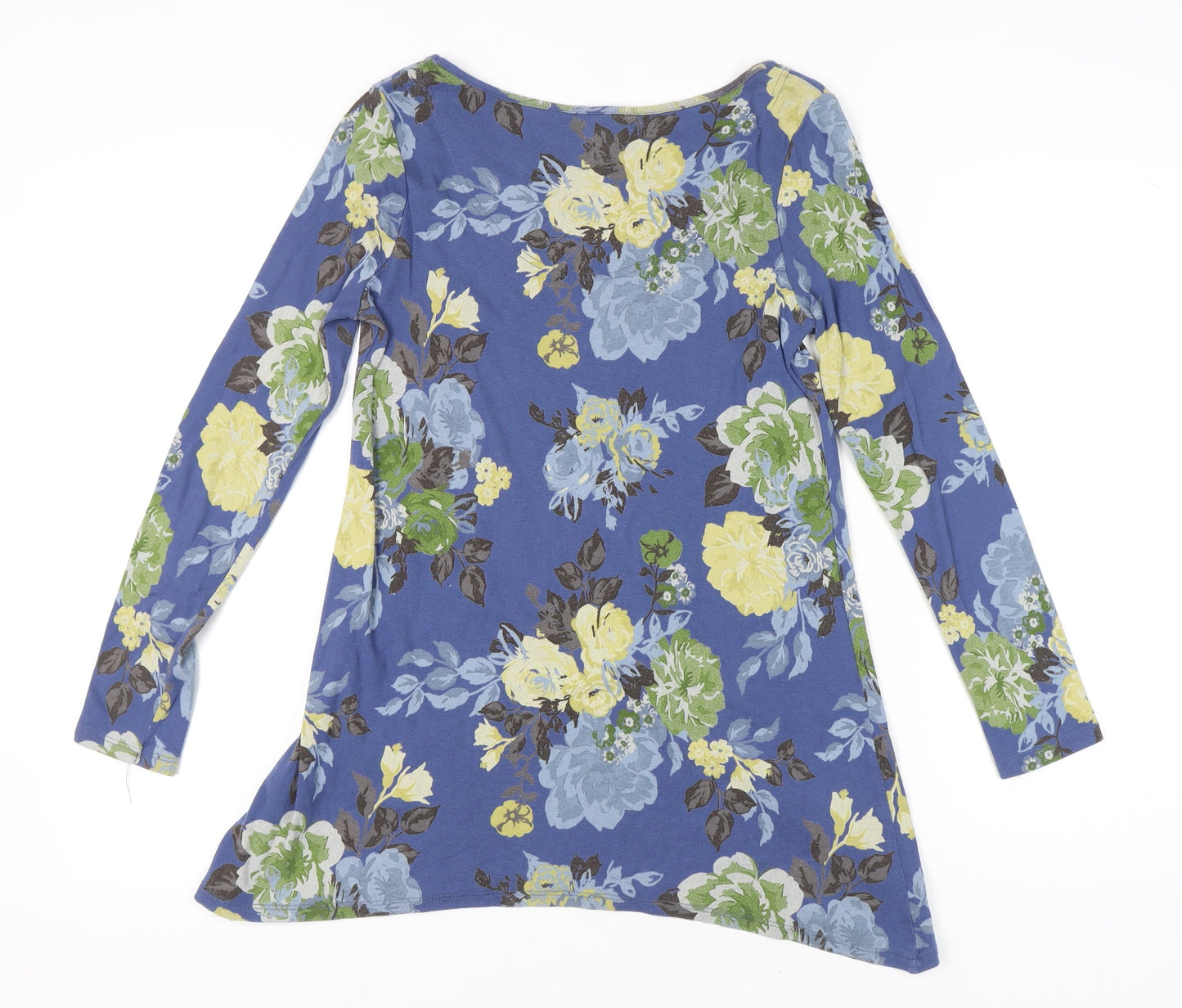 Womens UK Size 10 NEXT Blue Tunic T-Shirt