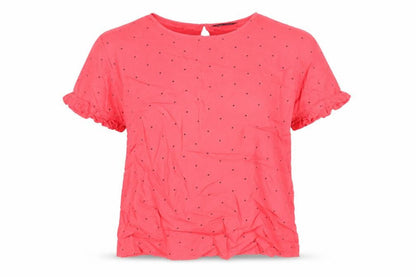 Womens UK Size 12 Marks and Spencer Pink Basic Blouse