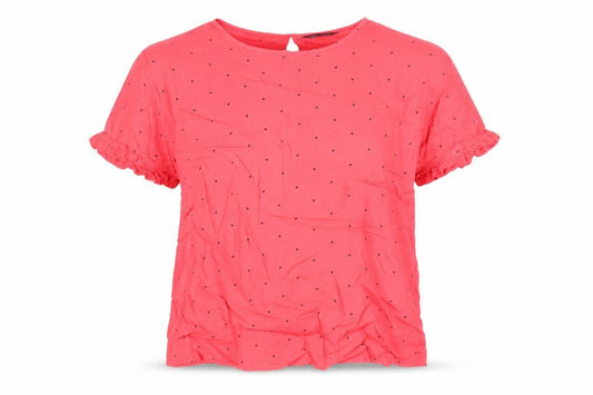 Womens UK Size 12 Marks and Spencer Pink Basic Blouse