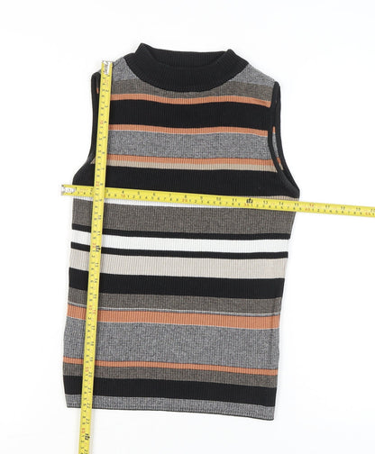 Womens UK Size 10 New Look Multicoloured Camisole Tank