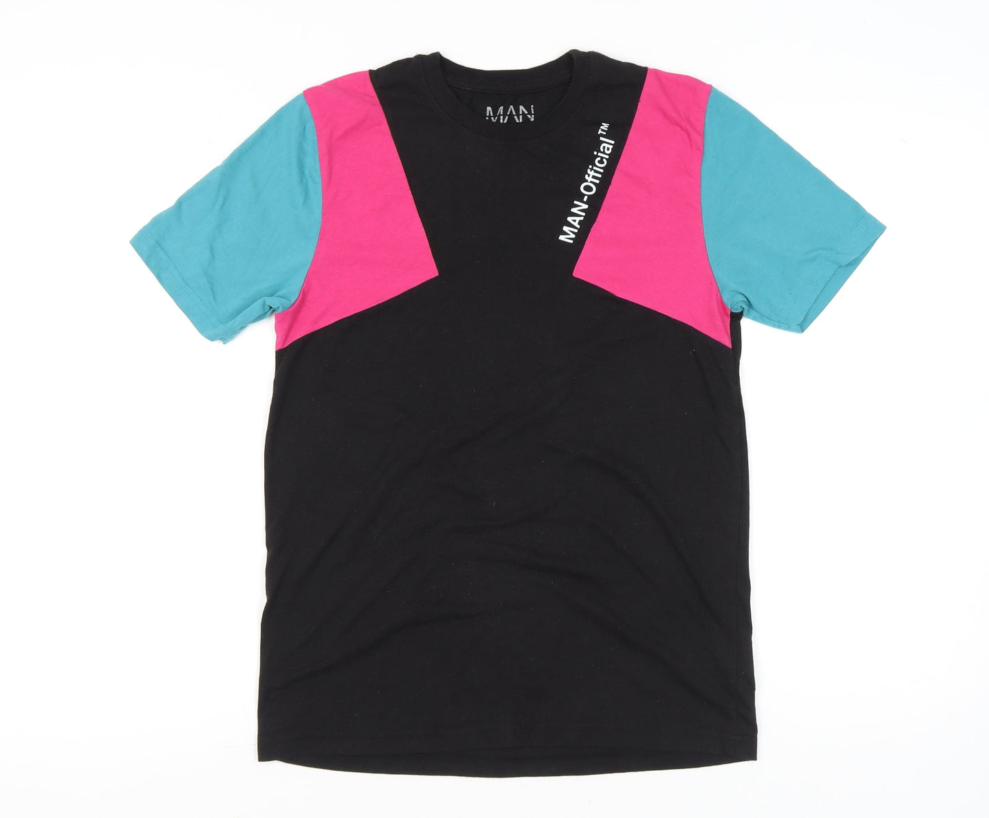 Mens UK Size S boohooMAN Multicoloured  T-Shirt